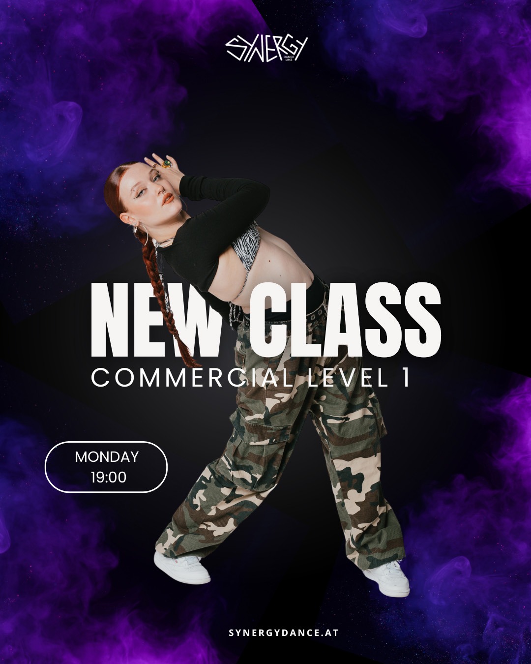 Synergy Dance Linz Commercial Dance Anfänger Kurs